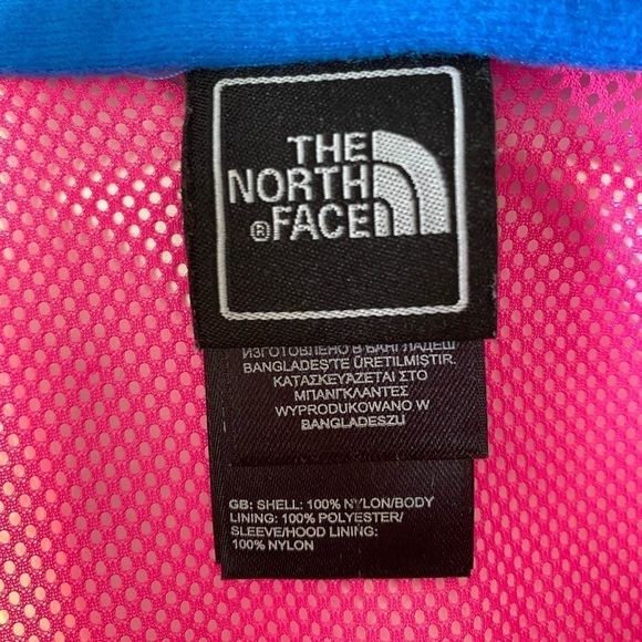 The North Face Sz XS Hyvent Bright Blue Pink Light Outdoor Jacket - Picture 13 of 14